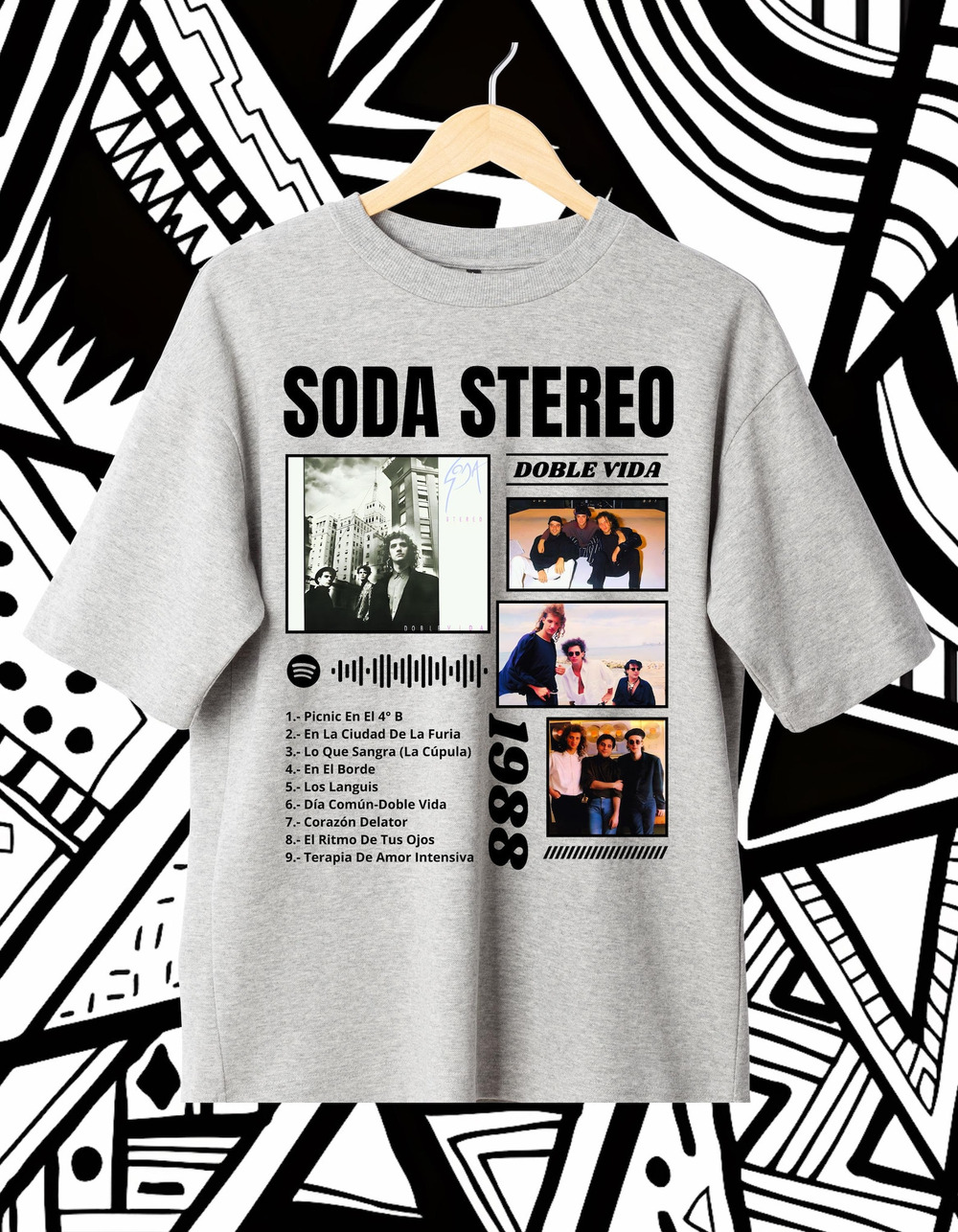 Soda Stereo T Shirt Designs